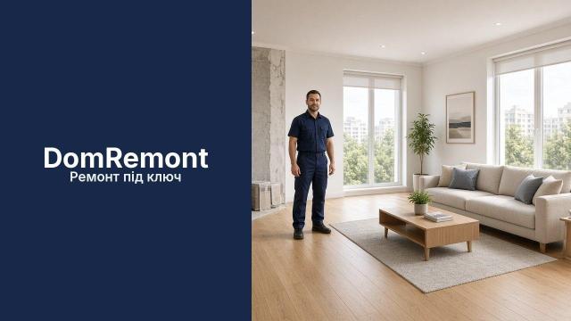 DomRemont - Комплексний ремонт квартир у Києві та області