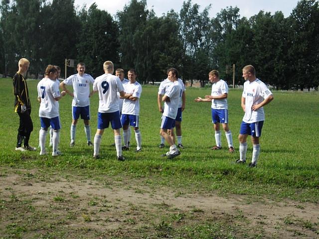 "Олімпік перед матчем з командою "Візит"