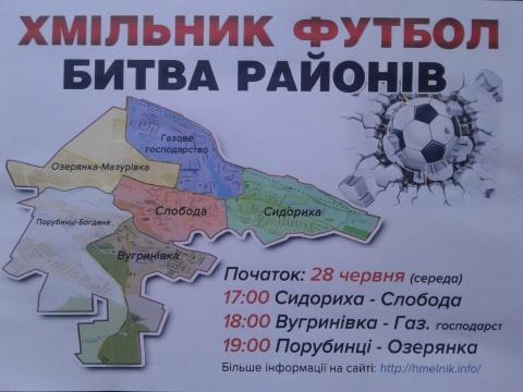 "Битва районів" стартує